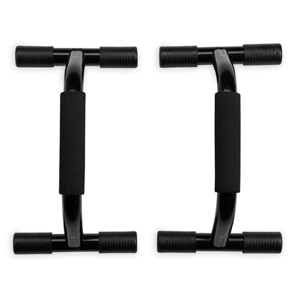 Sturdy Push-Up Bars, Pair, Black